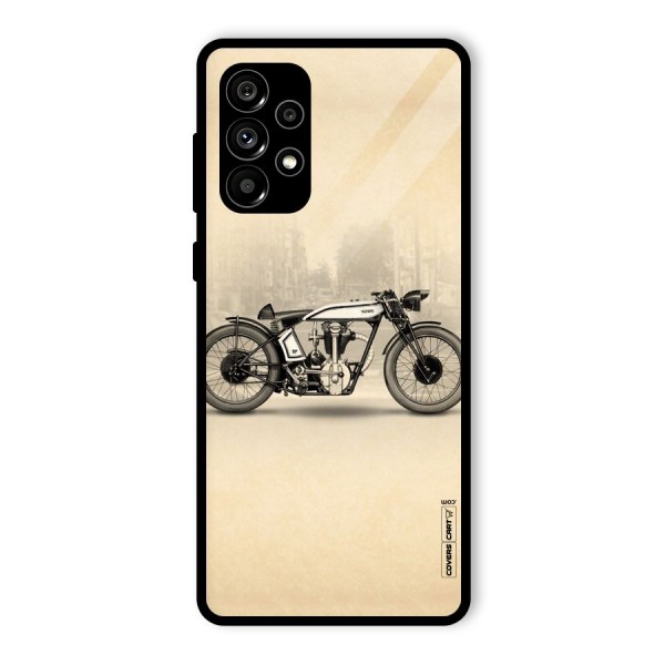 Bike Ride Glass Back Case for Galaxy A73 5G