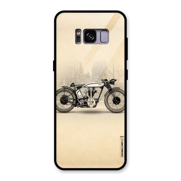 Bike Ride Glass Back Case for Galaxy S8