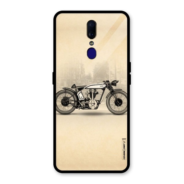 Bike Ride Glass Back Case for Oppo F11