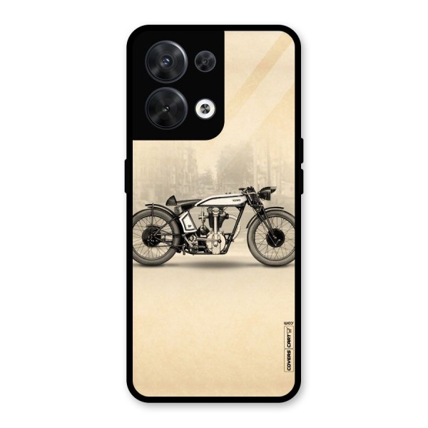 Bike Ride Glass Back Case for Oppo Reno8 5G