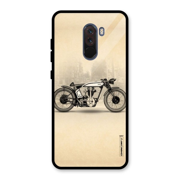 Bike Ride Glass Back Case for Poco F1