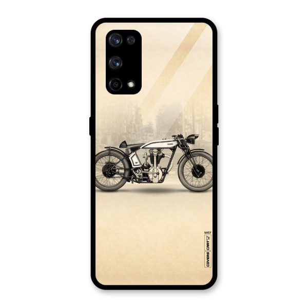 Bike Ride Glass Back Case for Realme X7 Pro