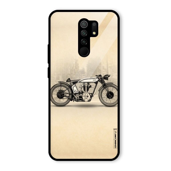 Bike Ride Glass Back Case for Redmi 9 Prime