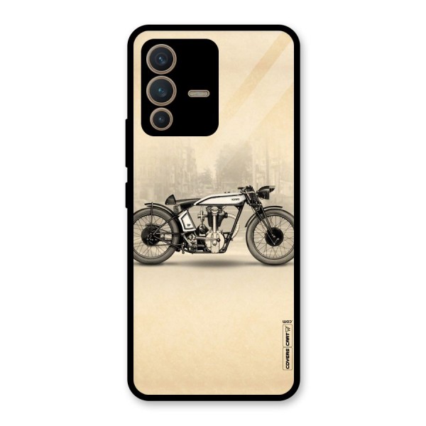 Bike Ride Glass Back Case for Vivo V23 5G