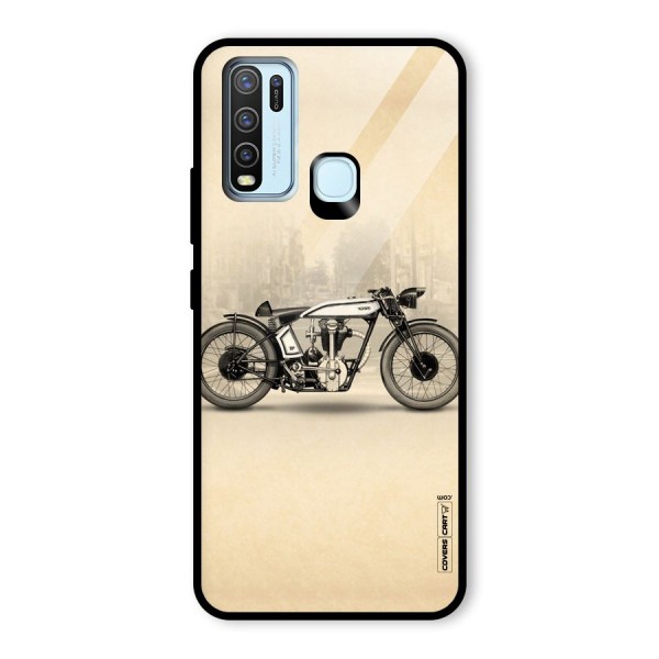 Bike Ride Glass Back Case for Vivo Y30