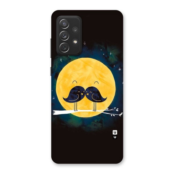 Bird Moustache Back Case for Galaxy A72