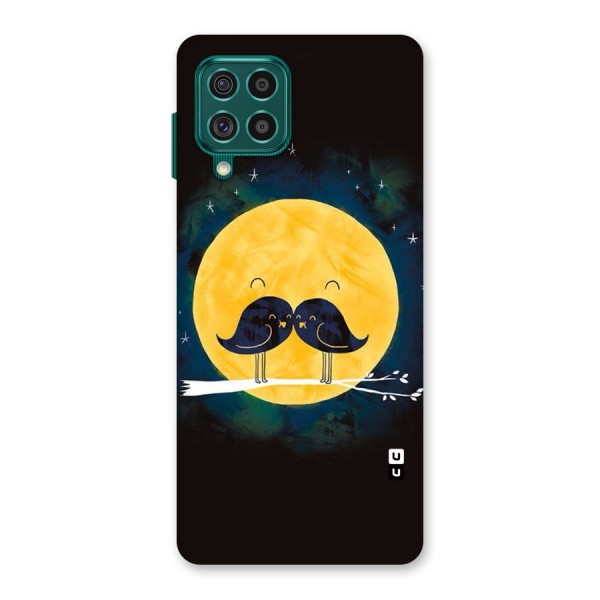 Bird Moustache Back Case for Galaxy F62