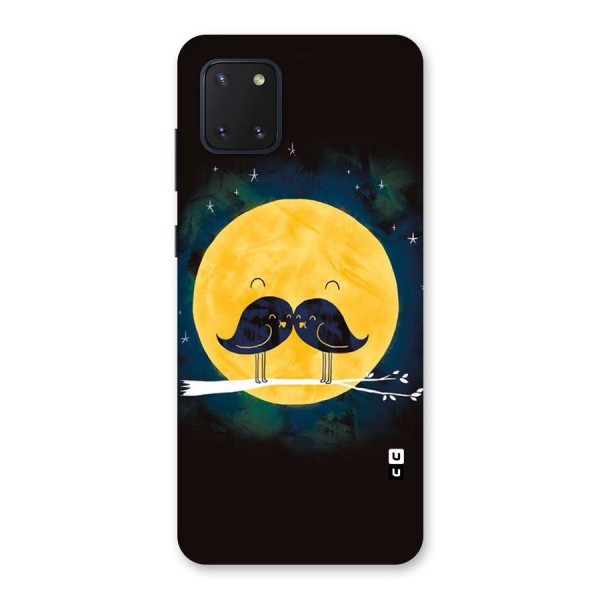 Bird Moustache Back Case for Galaxy Note 10 Lite