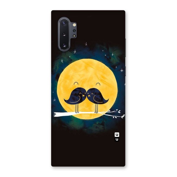 Bird Moustache Back Case for Galaxy Note 10 Plus