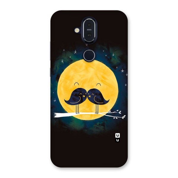 Bird Moustache Back Case for Nokia 8.1