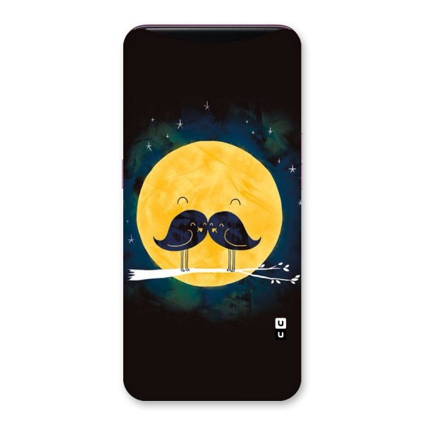 Bird Moustache Back Case for Oppo Find X