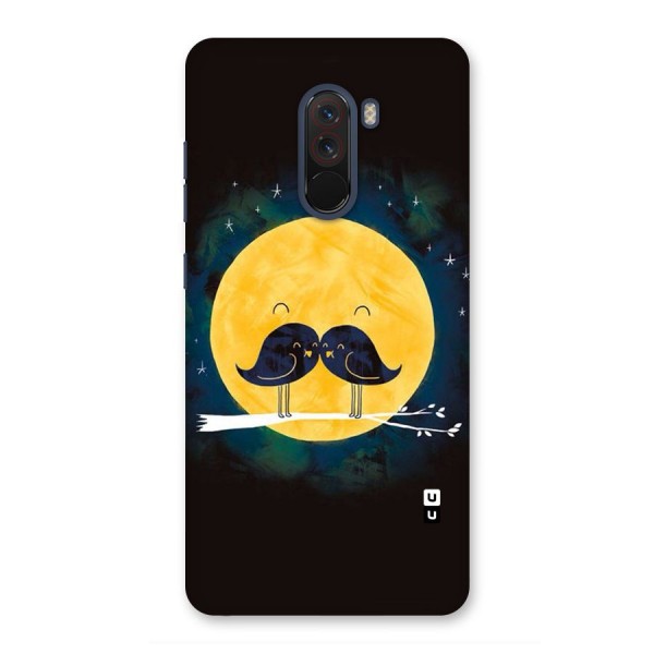 Bird Moustache Back Case for Poco F1