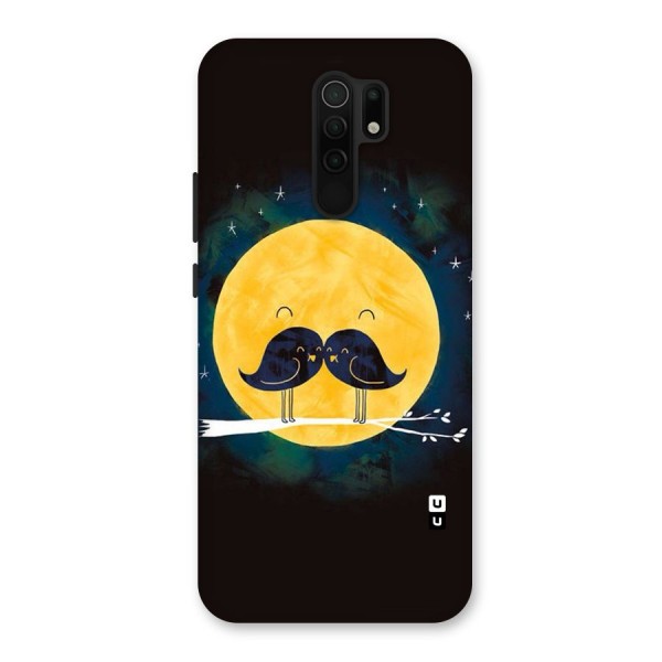 Bird Moustache Back Case for Redmi 9 Prime