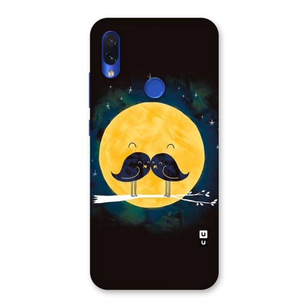 Bird Moustache Back Case for Redmi Note 7