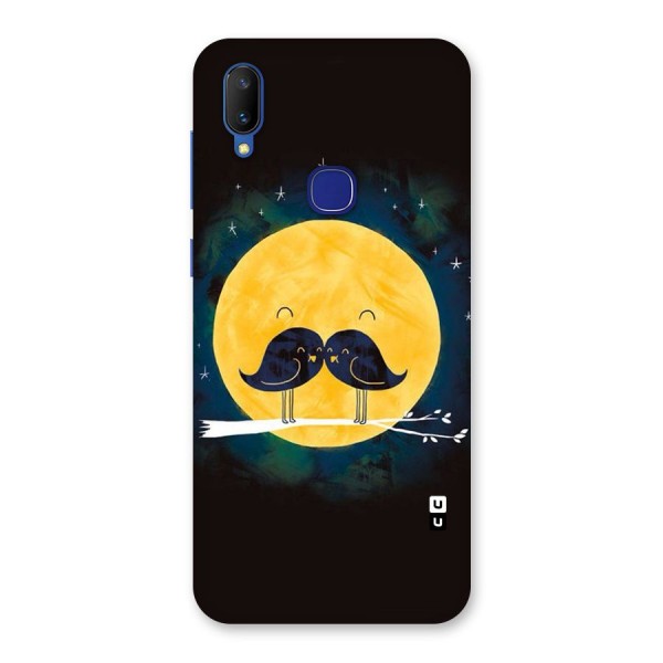 Bird Moustache Back Case for Vivo V11