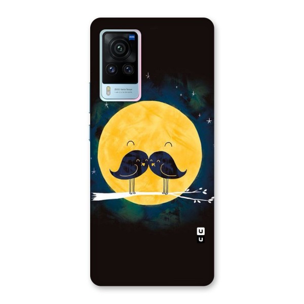 Bird Moustache Back Case for Vivo X60 Pro