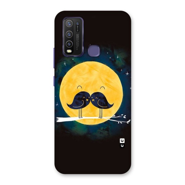 Bird Moustache Back Case for Vivo Y30