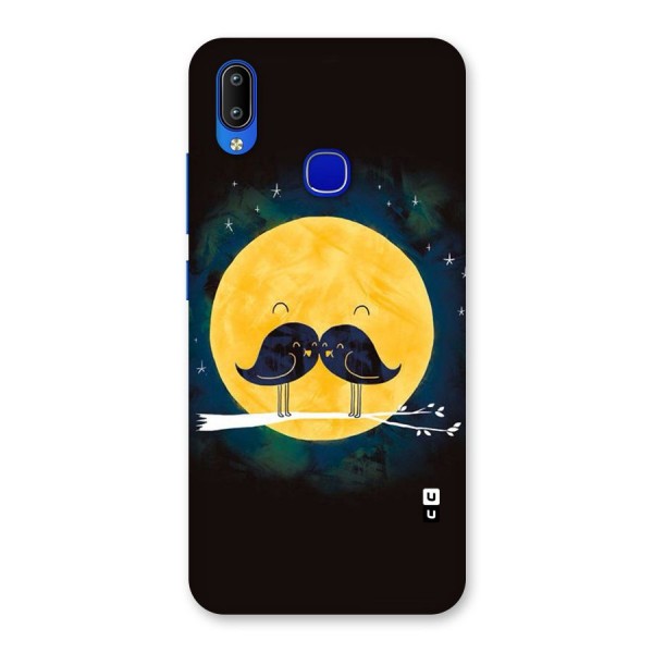 Bird Moustache Back Case for Vivo Y91