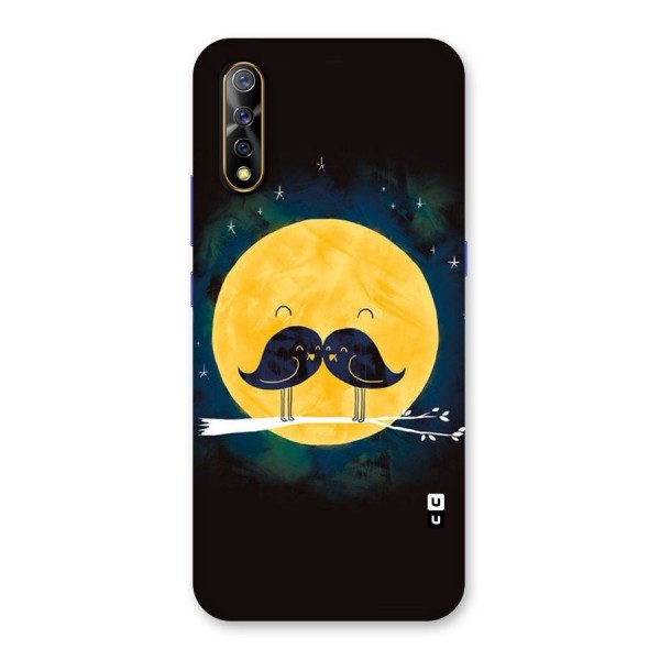 Bird Moustache Back Case for Vivo Z1x