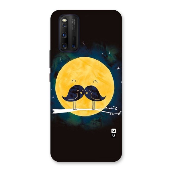 Bird Moustache Back Case for Vivo iQOO 3