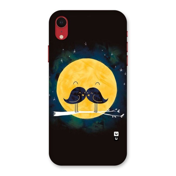 Bird Moustache Back Case for iPhone XR