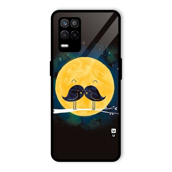 Bird Moustache Glass Back Case for Realme 9 5G