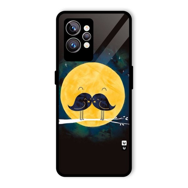 Bird Moustache Glass Back Case for Realme GT2 Pro