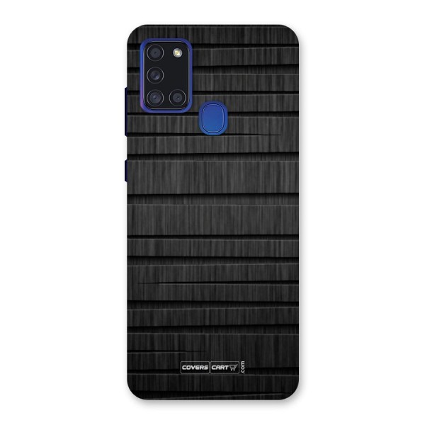 Black Abstract Back Case for Galaxy A21s