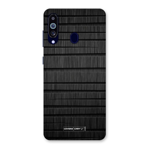 Black Abstract Back Case for Galaxy A60