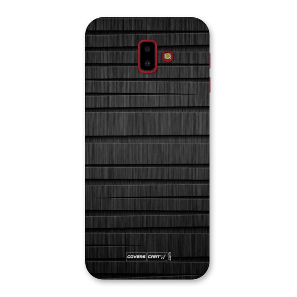 Black Abstract Back Case for Galaxy J6 Plus