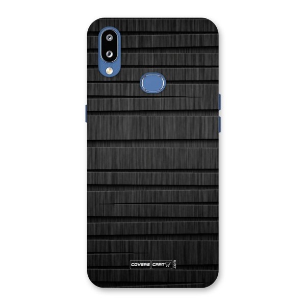 Black Abstract Back Case for Galaxy M01s