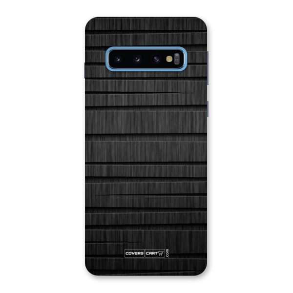 Black Abstract Back Case for Galaxy S10