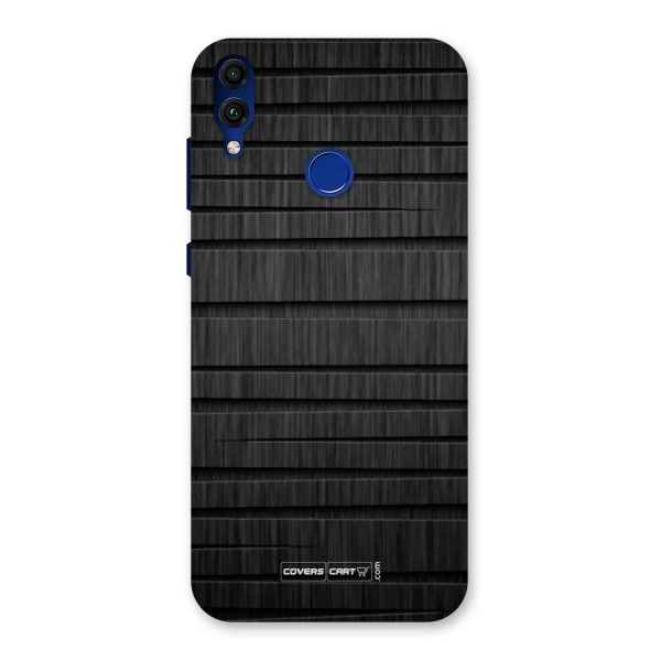 Black Abstract Back Case for Honor 8C