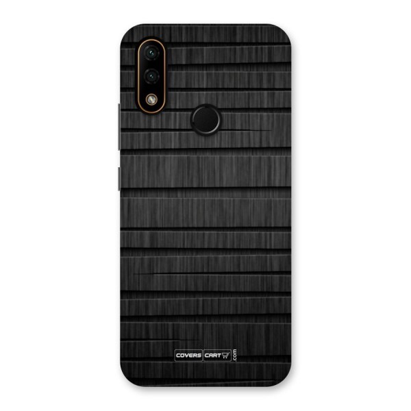 Black Abstract Back Case for Lenovo A6 Note