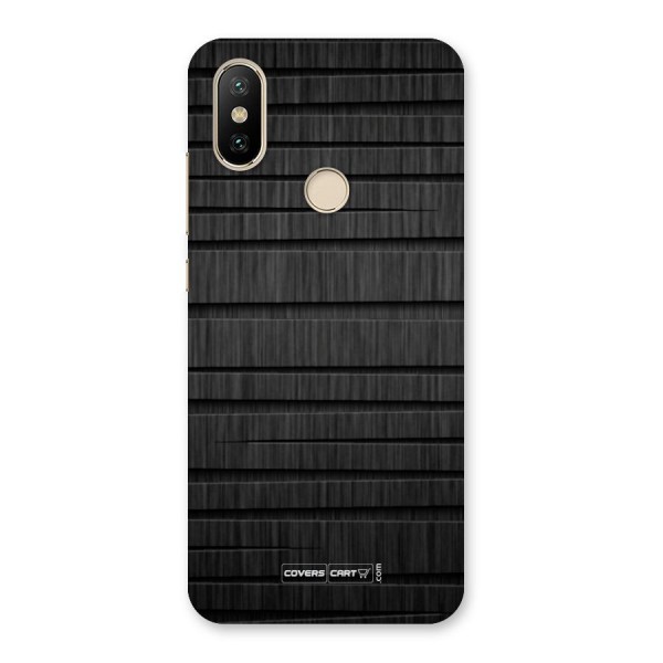 Black Abstract Back Case for Mi A2