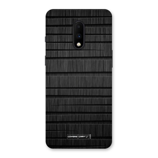 Black Abstract Back Case for OnePlus 7