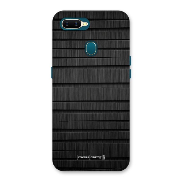 Black Abstract Back Case for Oppo A7