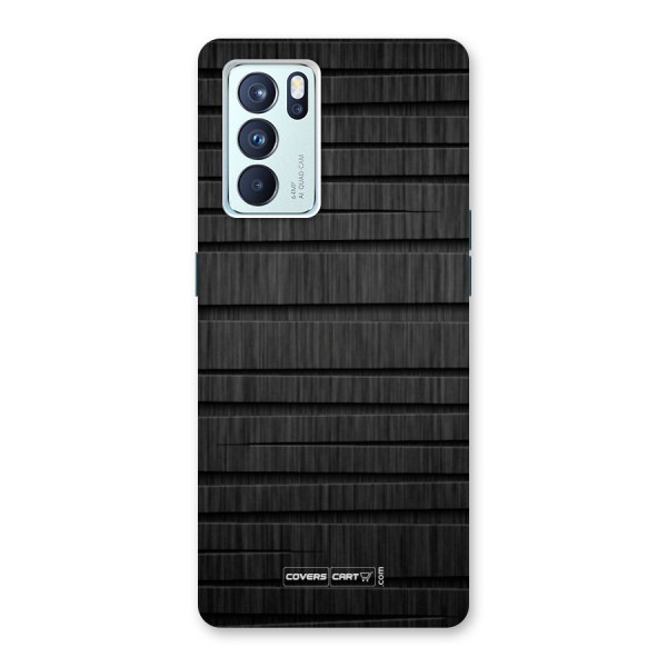 Black Abstract Back Case for Oppo Reno6 Pro 5G