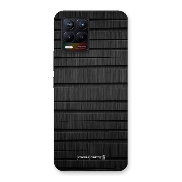 Black Abstract Back Case for Realme 8