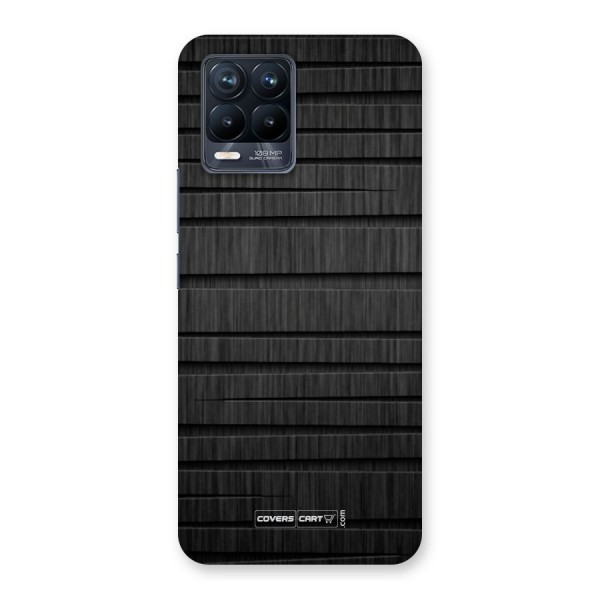 Black Abstract Back Case for Realme 8 Pro