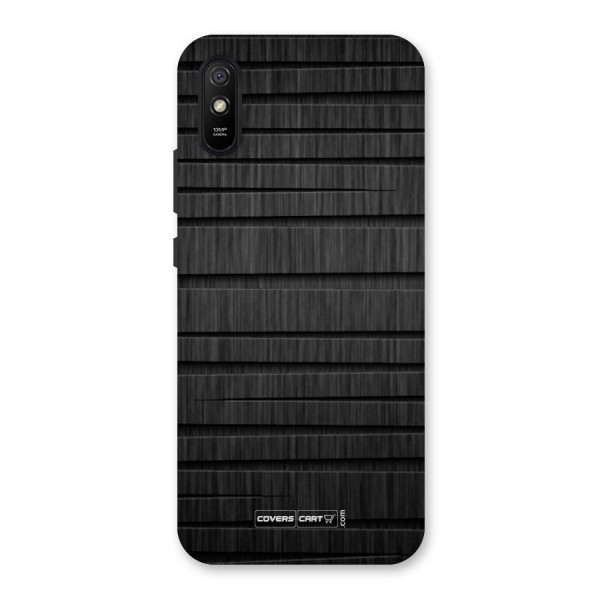 Black Abstract Back Case for Redmi 9i