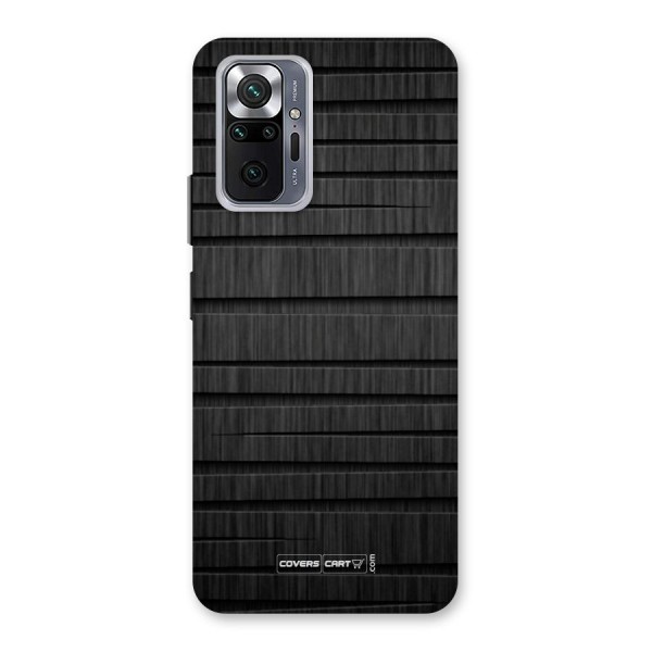 Black Abstract Back Case for Redmi Note 10 Pro