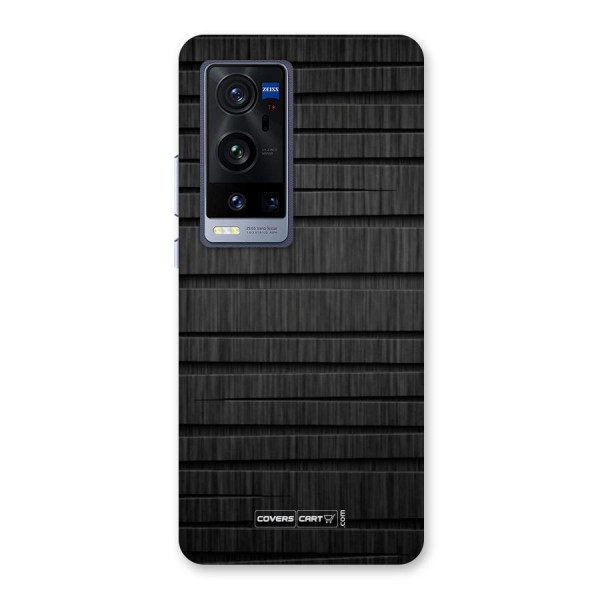 Black Abstract Back Case for Vivo X60 Pro Plus