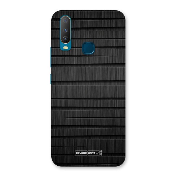 Black Abstract Back Case for Vivo Y15