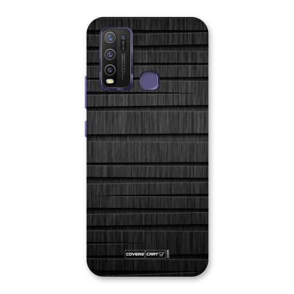 Black Abstract Back Case for Vivo Y30