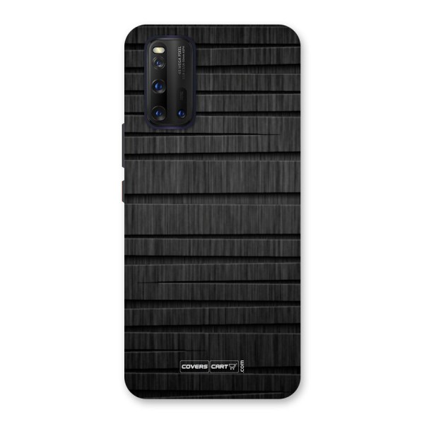 Black Abstract Back Case for Vivo iQOO 3