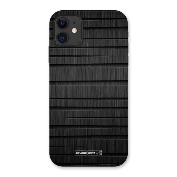 Black Abstract Back Case for iPhone 11