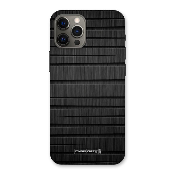 Black Abstract Back Case for iPhone 12 Pro Max