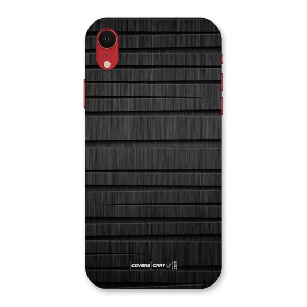 Black Abstract Back Case for iPhone XR