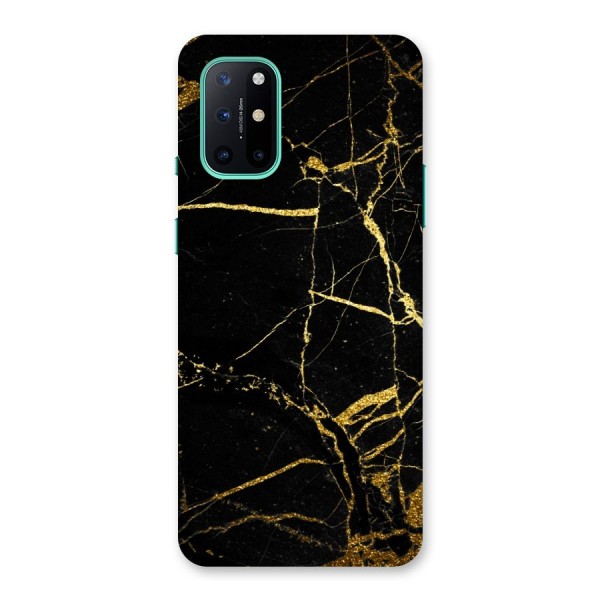 Black And Gold Design Back Case for OnePlus 8T